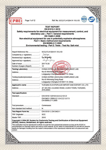 Rapport de test de cadenas